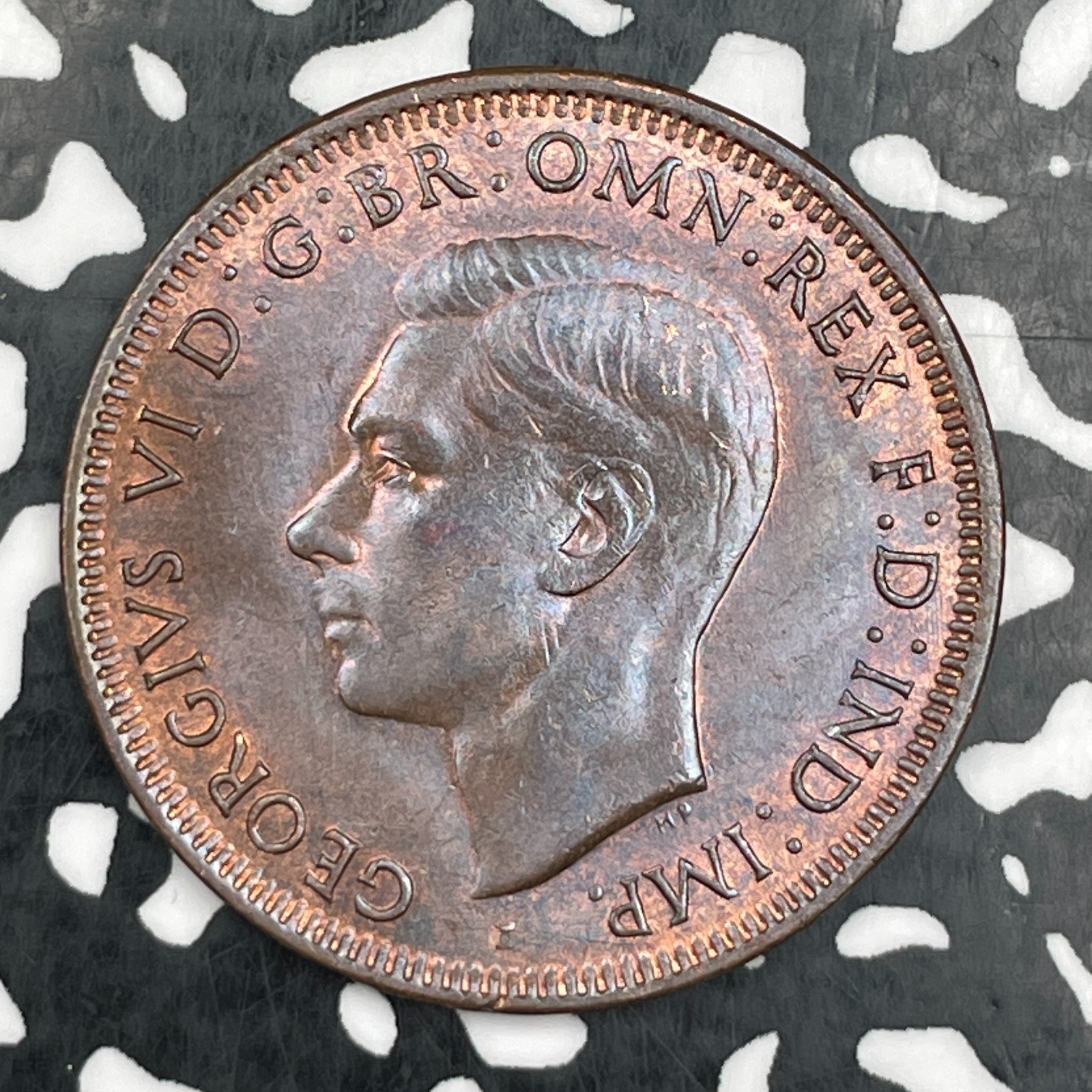 1943-I Australia 1 Penny Lot#N2205 High Grade! Beautiful!