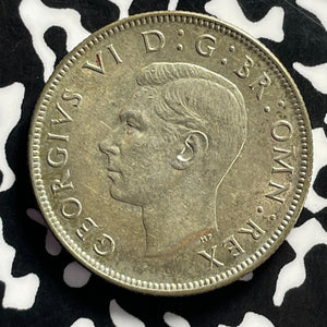 1942 Great Britain Florin Lot#T9519 Silver! Nice!