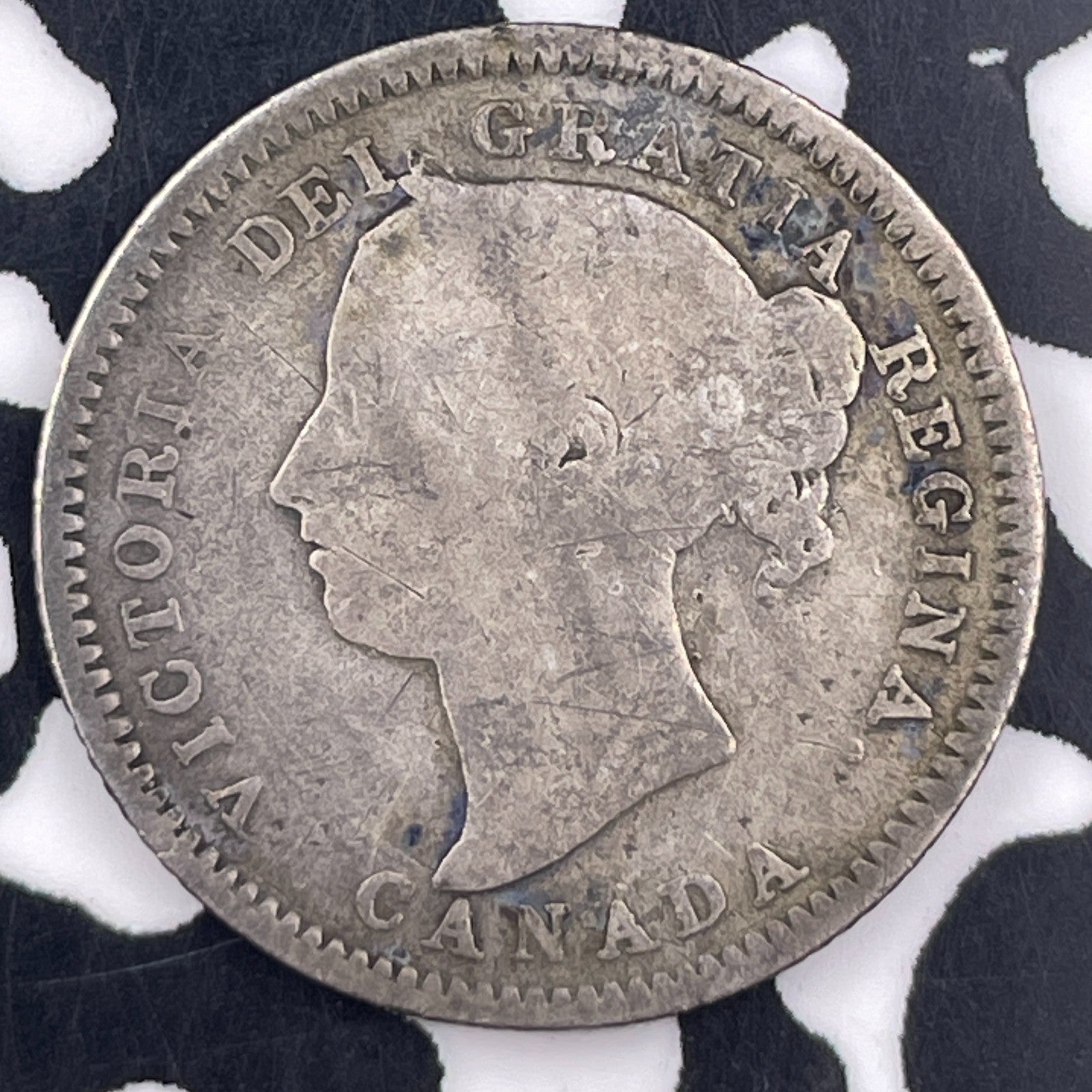 1888 Canada 10 Cents Lot#F1994 Silver!