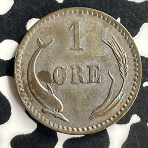 1897 Denmark 1 Ore Lot#T6817