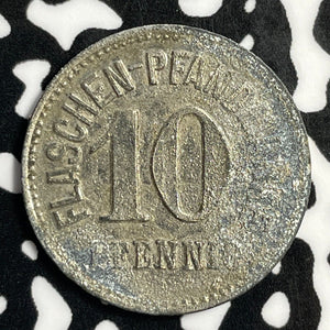 U/D Germany Saarbrucken G.H. Mohr 10 Pfennig Beer Token Lot#E1578 Scarce!