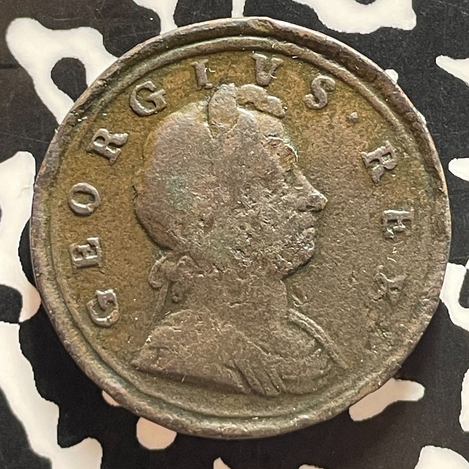 1724 Great Britain 1/2 Penny Half Penny Lot#T5404