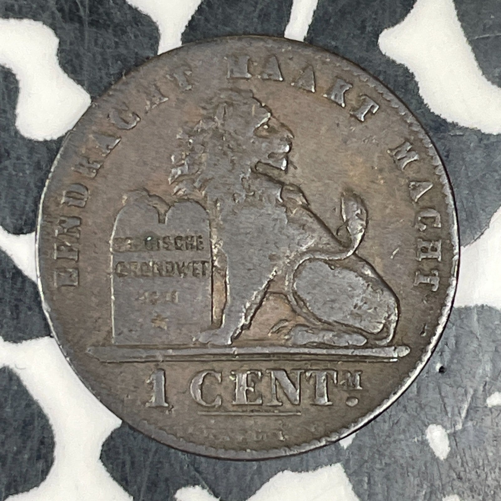 1887 Belgium 1 Centime Lot#C8279