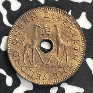1958 Southern Rhodesia & Nyasaland 1/2 Penny Lot#C0213 High Grade! Beautiful!