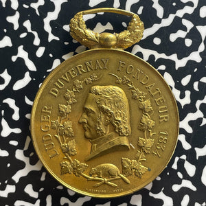 1884 Canada Montreal St. Jean Baptiste Association 50th Ann. Medal Lot#OV1581