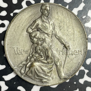1919 Germany Peoples Donation For Expelled Germans Abroad Medal Lot#JM9085 40mm