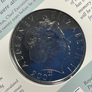 2007 Gibraltar Princess Diana £5 Pounds F.D.C. Mint Set Lot#B2818 With Case