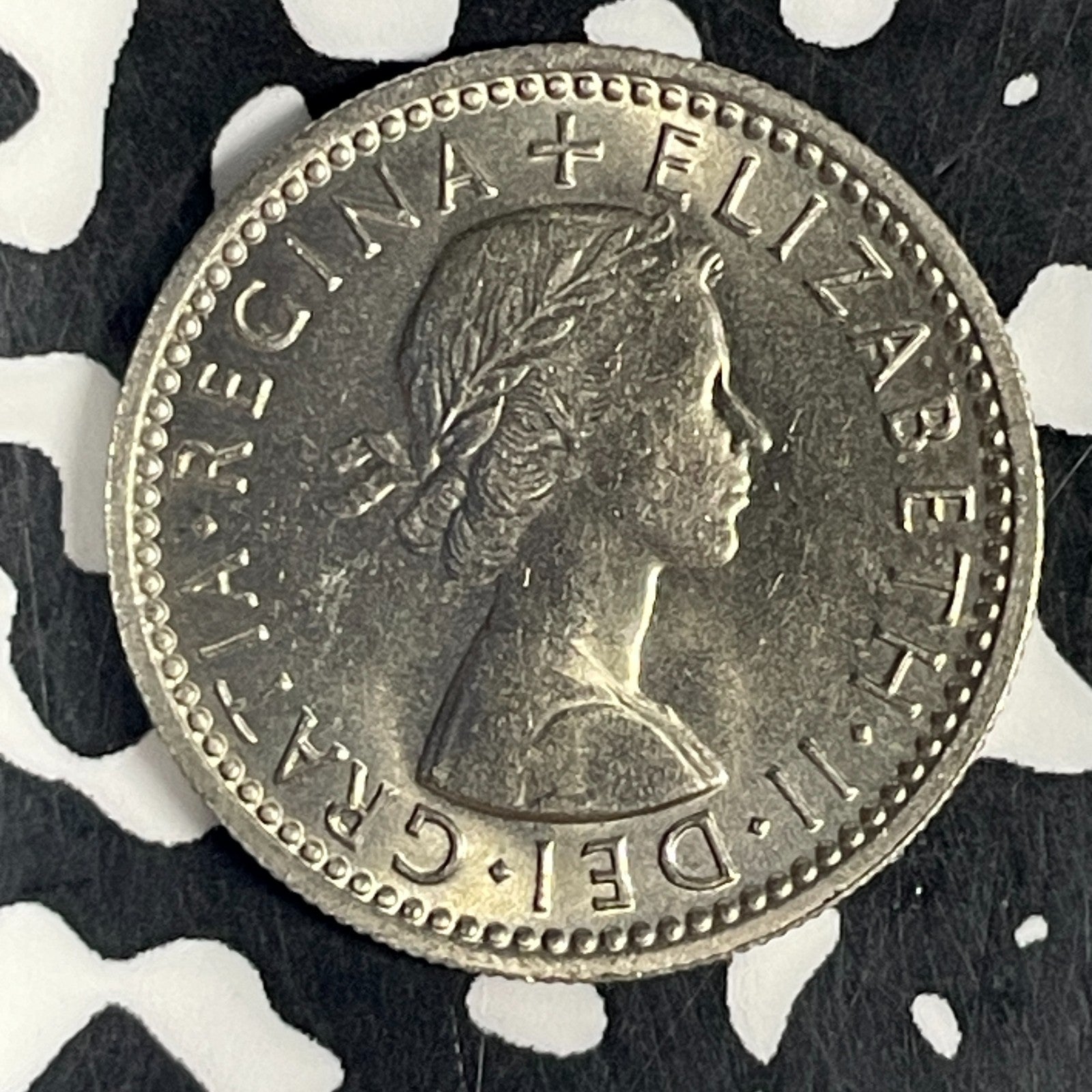 1962 Great Britain 6 Pence Sixpence Lot#C6492 High Grade! Beautiful!
