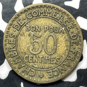 1929 France 50 Centimes (3 Available) (1 Coin Only)