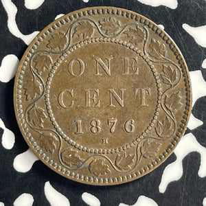 1876-H Canada Large Cent Lot#T6985 Nice!