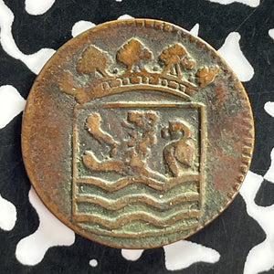 1736 Netherlands East Indies Zeeland 1 Duit Lot#T7438