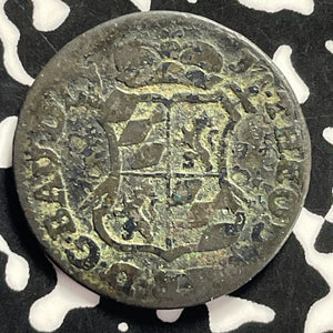 1750 Belgium Liege 1 Liard Lot#T9556