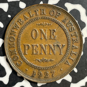 1927 Australia 1 Penny Lot#E7426