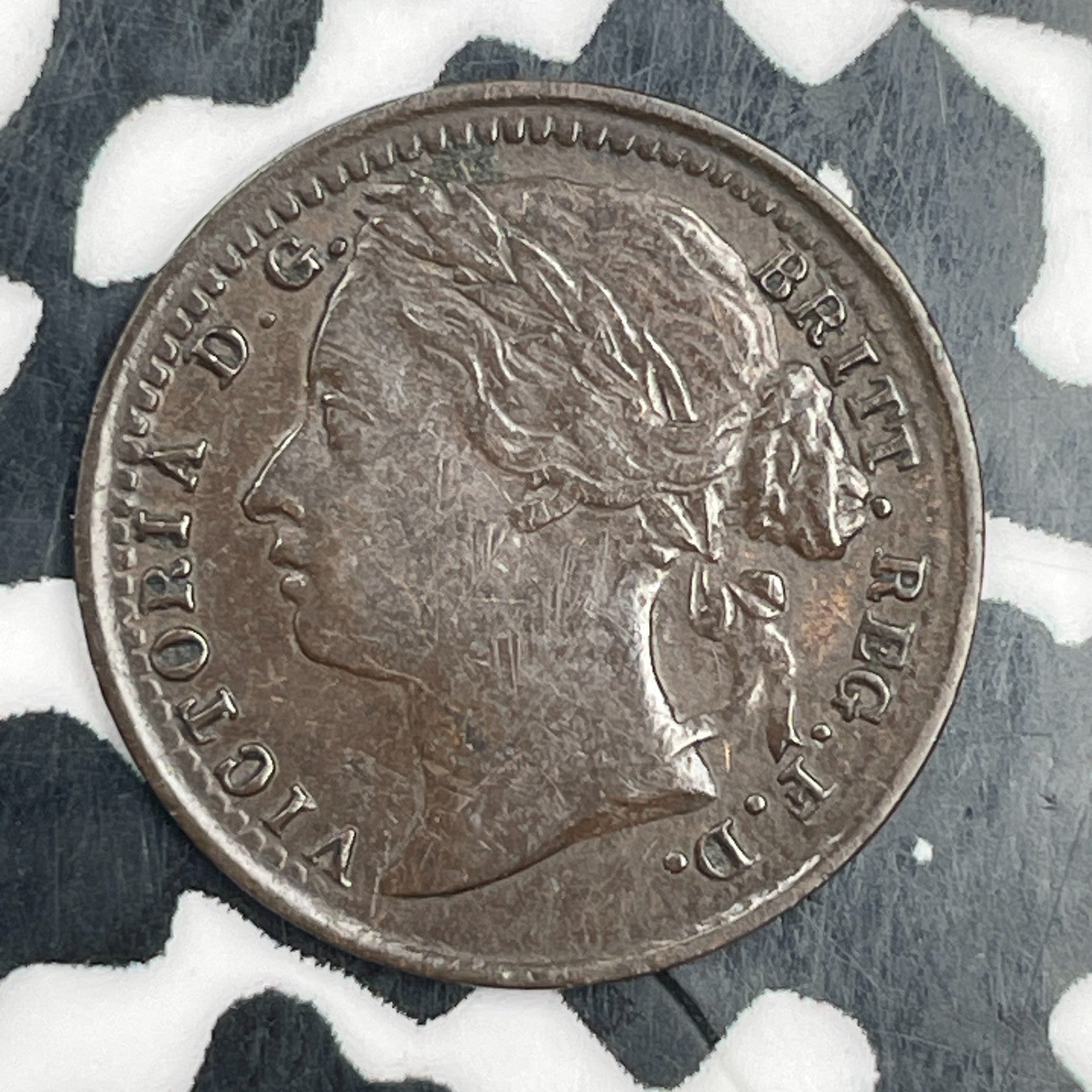 1878 Great Britain 1/3 Farthing Lot#F9050 Nice!