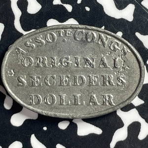 1831 Scotland Clackmannanshire Dollar Communion Token Lot#T7120