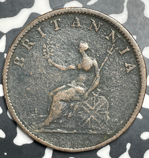 1807 Great Britain 1/2 Penny Half Penny Lot#T9061