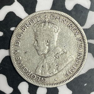 1926 Australia 6 Pence Sixpence Lot#T3341 Silver!