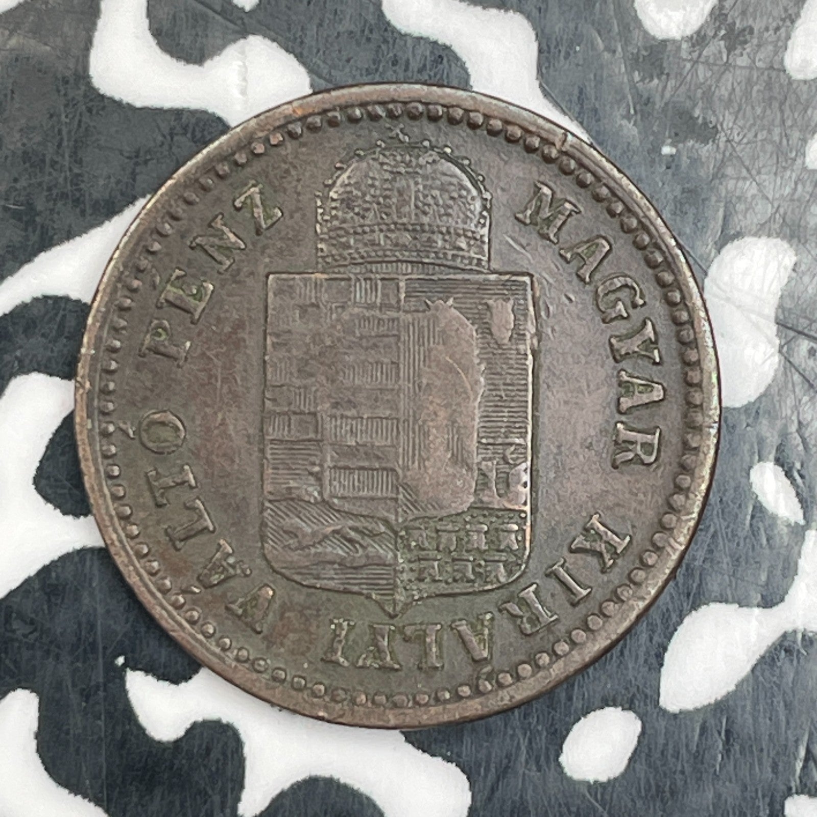 1882 Hungary 1 Kreuzer Lot#N0112