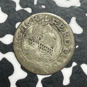 1626 Austria 1 Kreuzer Lot#T6457 Silver! KM#577