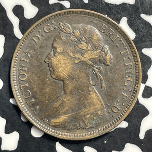 1884 Great Britain 1/2 Penny Halfpenny Lot#C0596