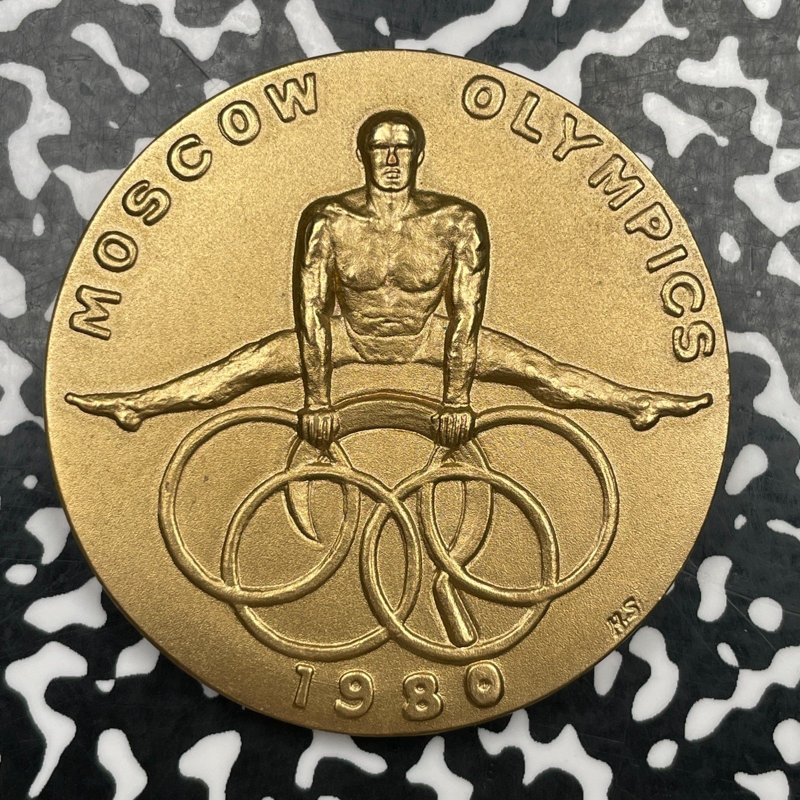1980 Russia Moscow Olympics Medal Lot#OV1997 51mm