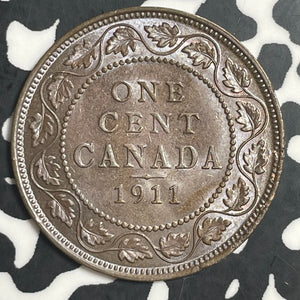 1911 Canada Large Cent Lot#T3633 High Grade! Beautiful!