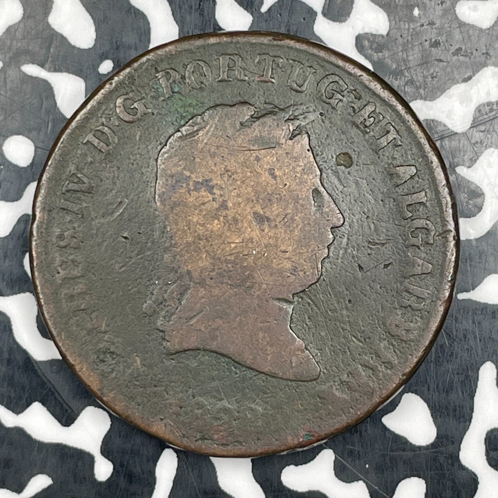 1828 Portugal 40 Reis Lot#N3202