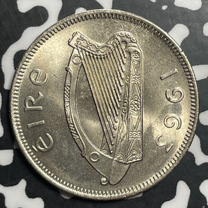 1963 Ireland 1 Florin Lot#E8596 High Grade! Beautiful!