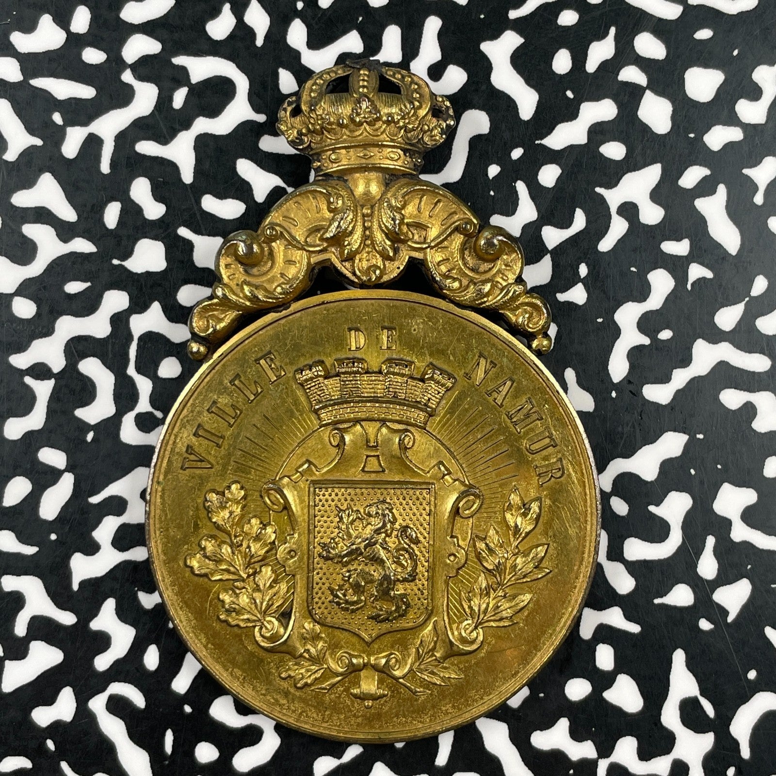 1902 Belgium Namur Permanent Music Festival Medal Lot#OV1964 75x51mm