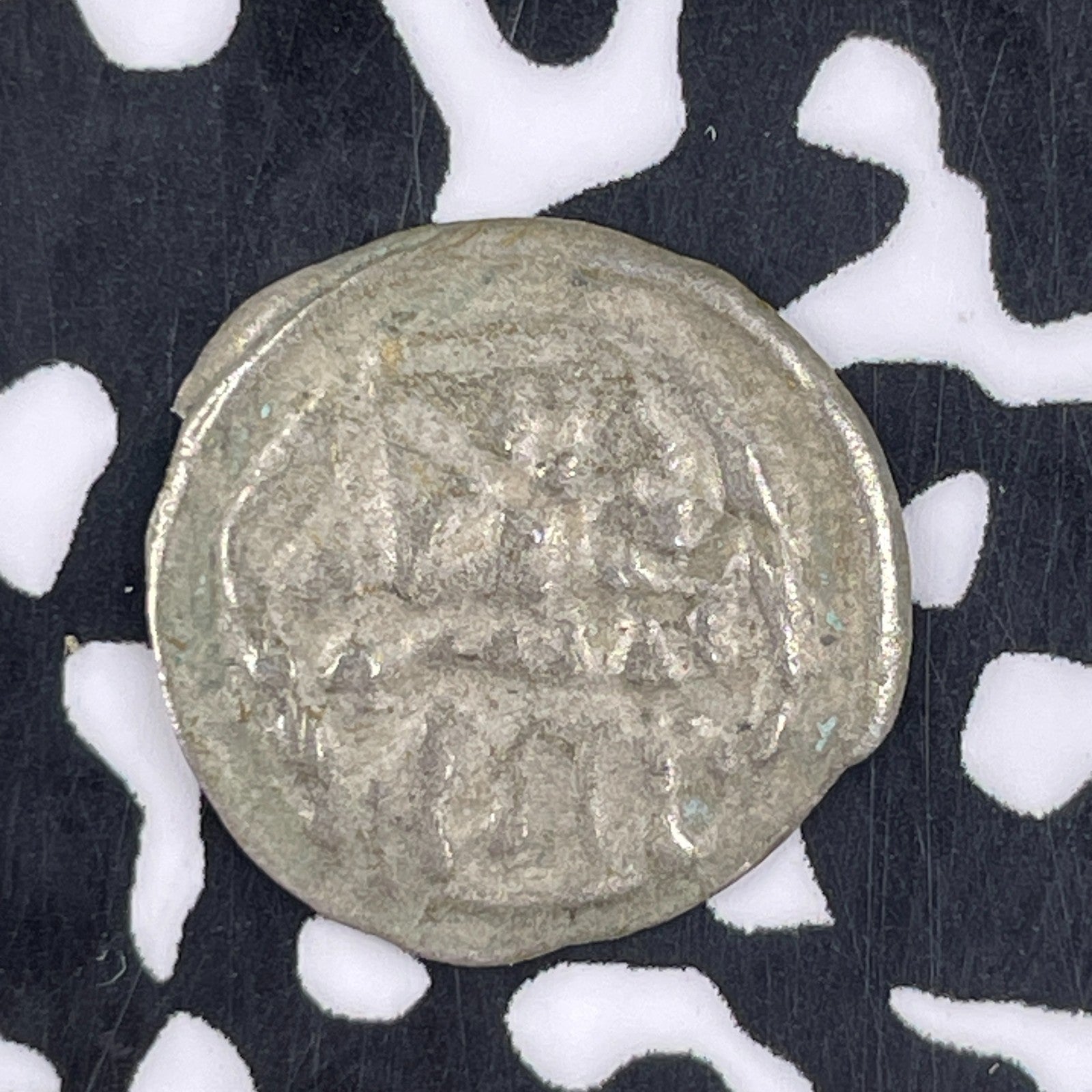 (1507-1525) Germany Saxony Friedrich III AR Pfennig Lot#F2584 Silver!
