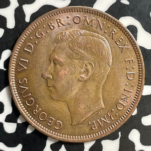 1940 Great Britain 1 Penny Lot#E9823 High Grade! Beautiful!