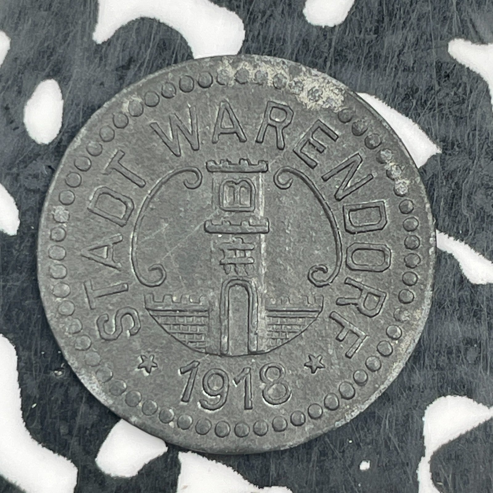 1918 Germany Warendorf 5 Pfennig Notgeld Lot#F8747