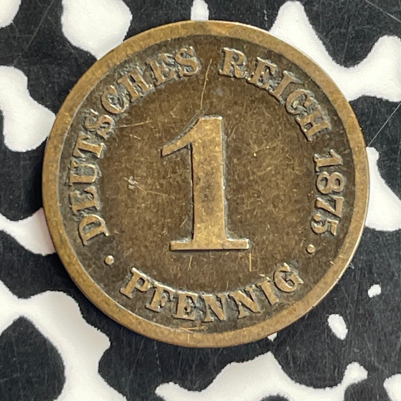 1875-C Germany 1 Pfennig Lot#C3901