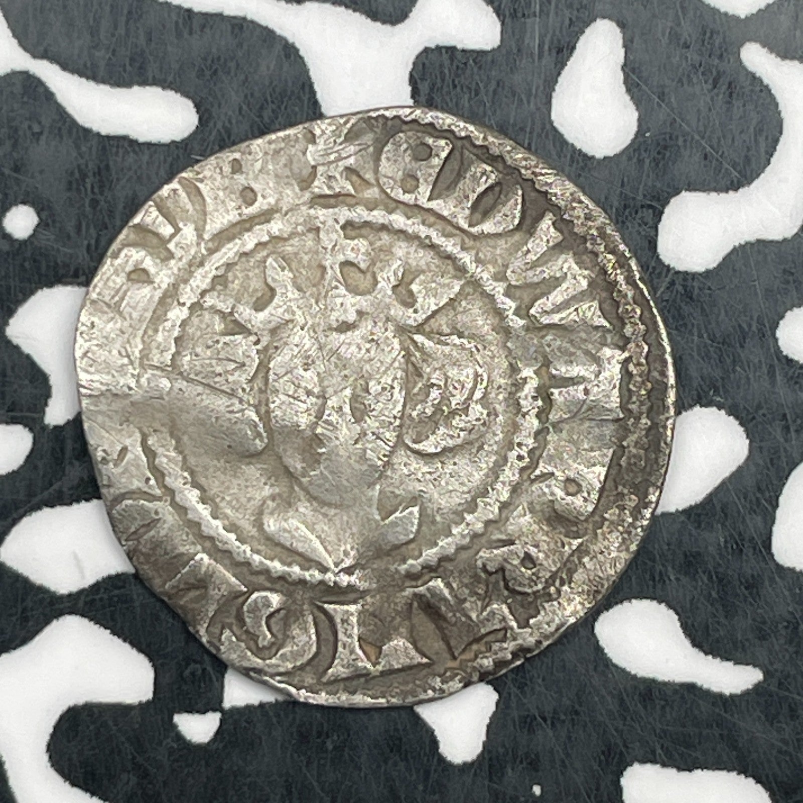(1272-1307) Great Britain Edward I AR Penny Lot#JM1779 Silver! Wavy Flan