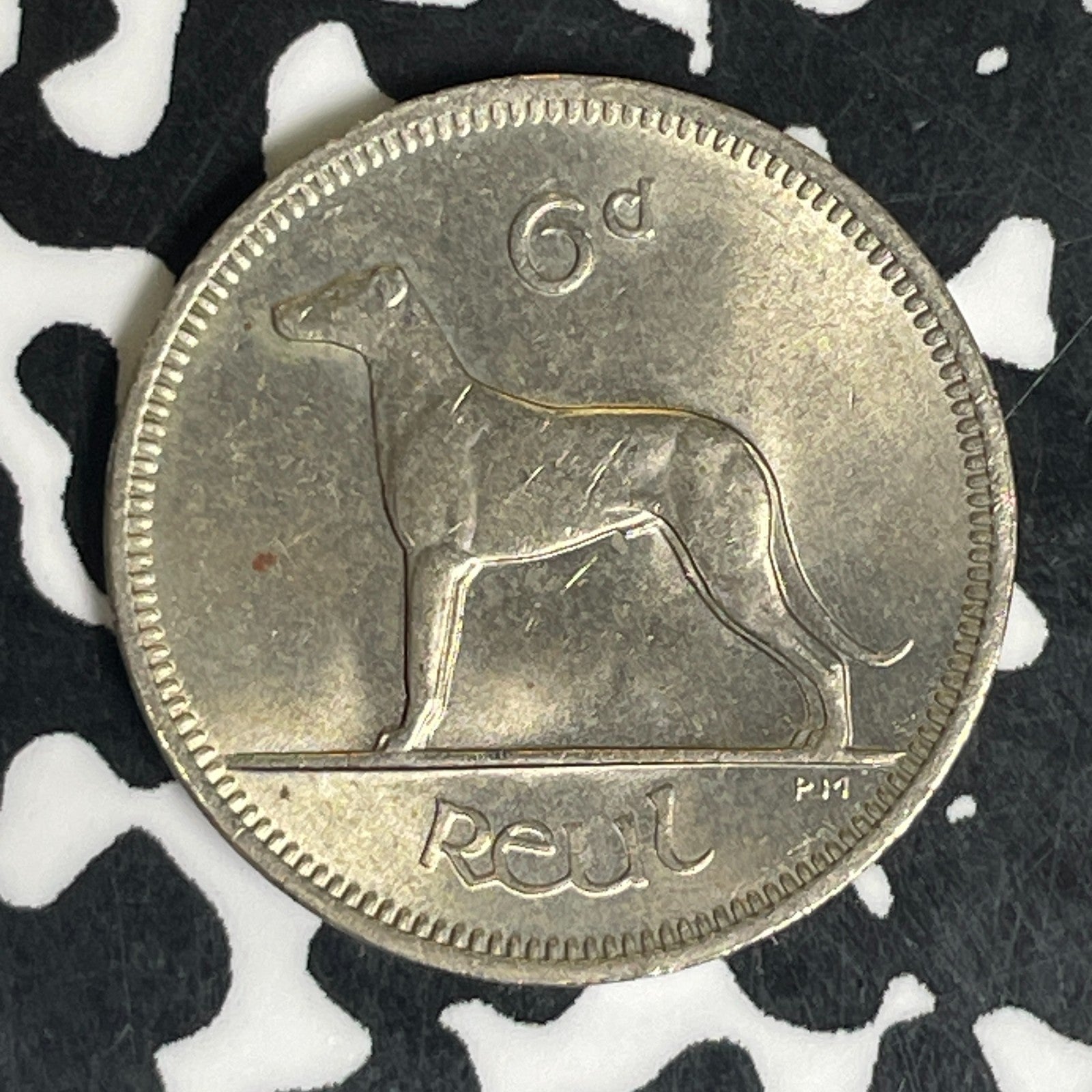 1961 Ireland 6 Pence Sixpence Lot#C6213 High Grade! Beautiful!