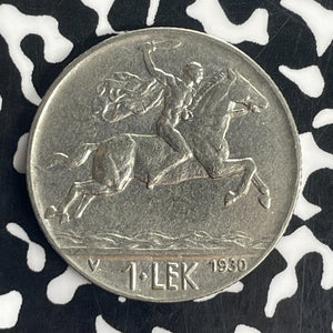 1930 Albania 1 Lek Lot#T8531