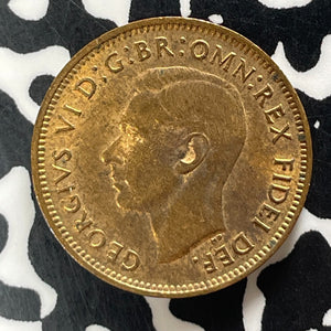 1949 Great Britain Farthing Lot#T4251 Nice!