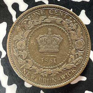 1861 New Brunswick Large Cent Lot#T5039