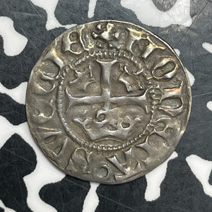 (1363-1389) Sweden Albrecht Of Mecklenburg AR Ortug Lot#JM9467 Silver! Brunn-156