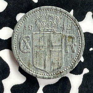 1942 Iceland 10 Aurar Lot#T9639