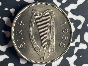 1955 Ireland 1 Florin Lot#T8887 High Grade! Beautiful!