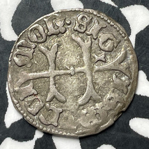 (1387-1437) Hungary Sigismund I Denar Lot#E6790 Silver! Nice!