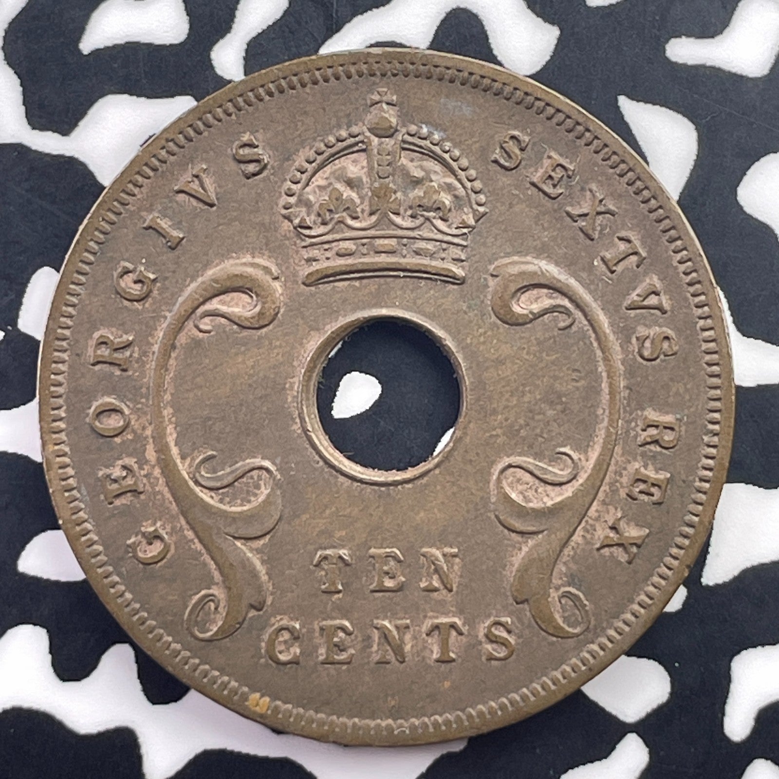 1952-H East Africa 10 Cents Lot#C4832