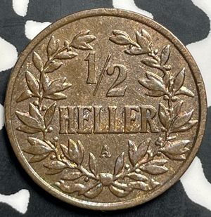 1904-A German East Africa 1/2 Heller Lot#T9375 High Grade! Beautiful!