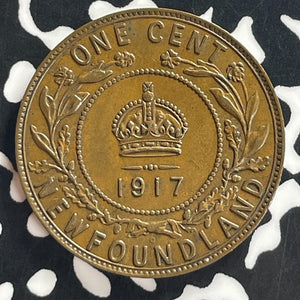 1917-C Newfoundland Large Cent Lot#T7952 Nice!