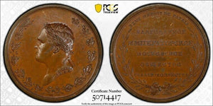 (1801-25) Russia Moscow Imperial Agricultural Society Medal PCGS SP63 Lot#GV9453