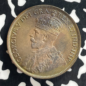 1913 Canada Large Cent Lot#T7624 High Grade! Beautiful Toning!