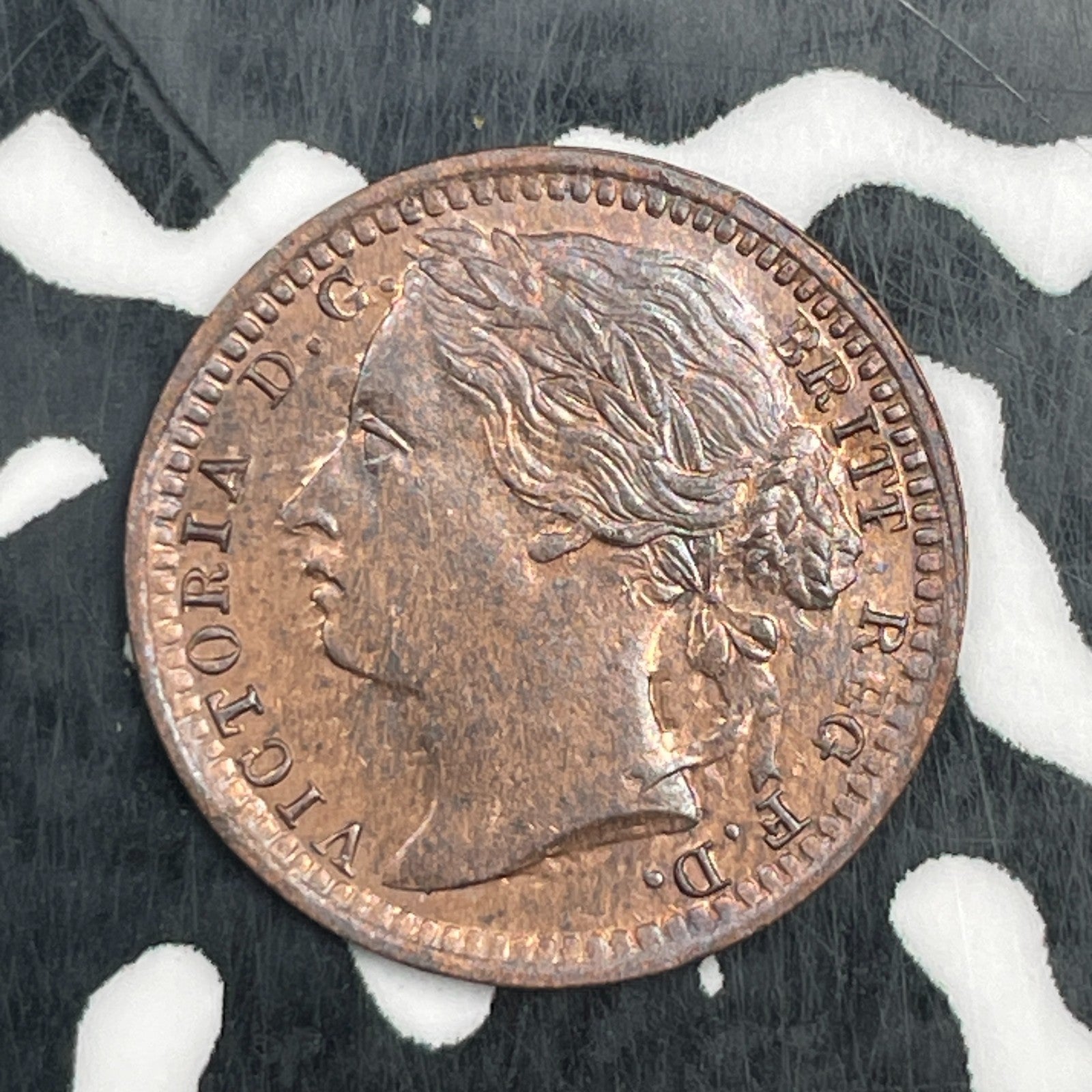 1881 Great Britain Victoria 1/3 Farthing Lot#N1508 Nice!