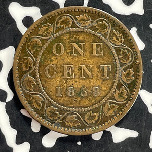 1858 Canada Large Cent Lot#JM9876 Key Date!