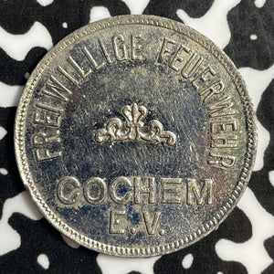 U/D Germany Cochem Volunteer Firefighters 25 Pfennig Notgeld Lot#E1575 Scarce!